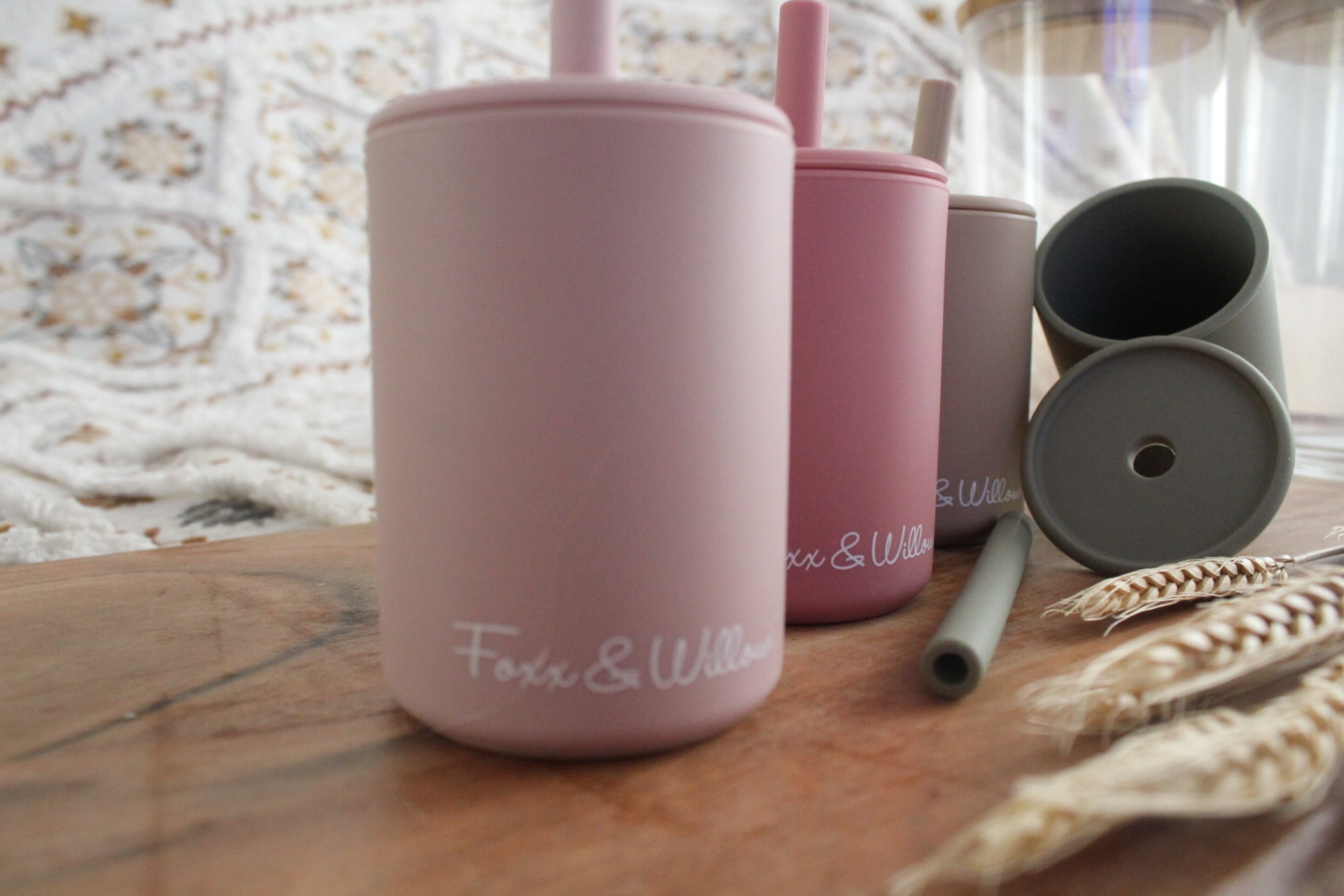 Your Big Cup + Straw – Foxx & Willow